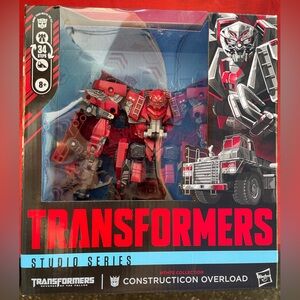 Hasbro Constructicon Overload Transformers Studio Series Action Figure